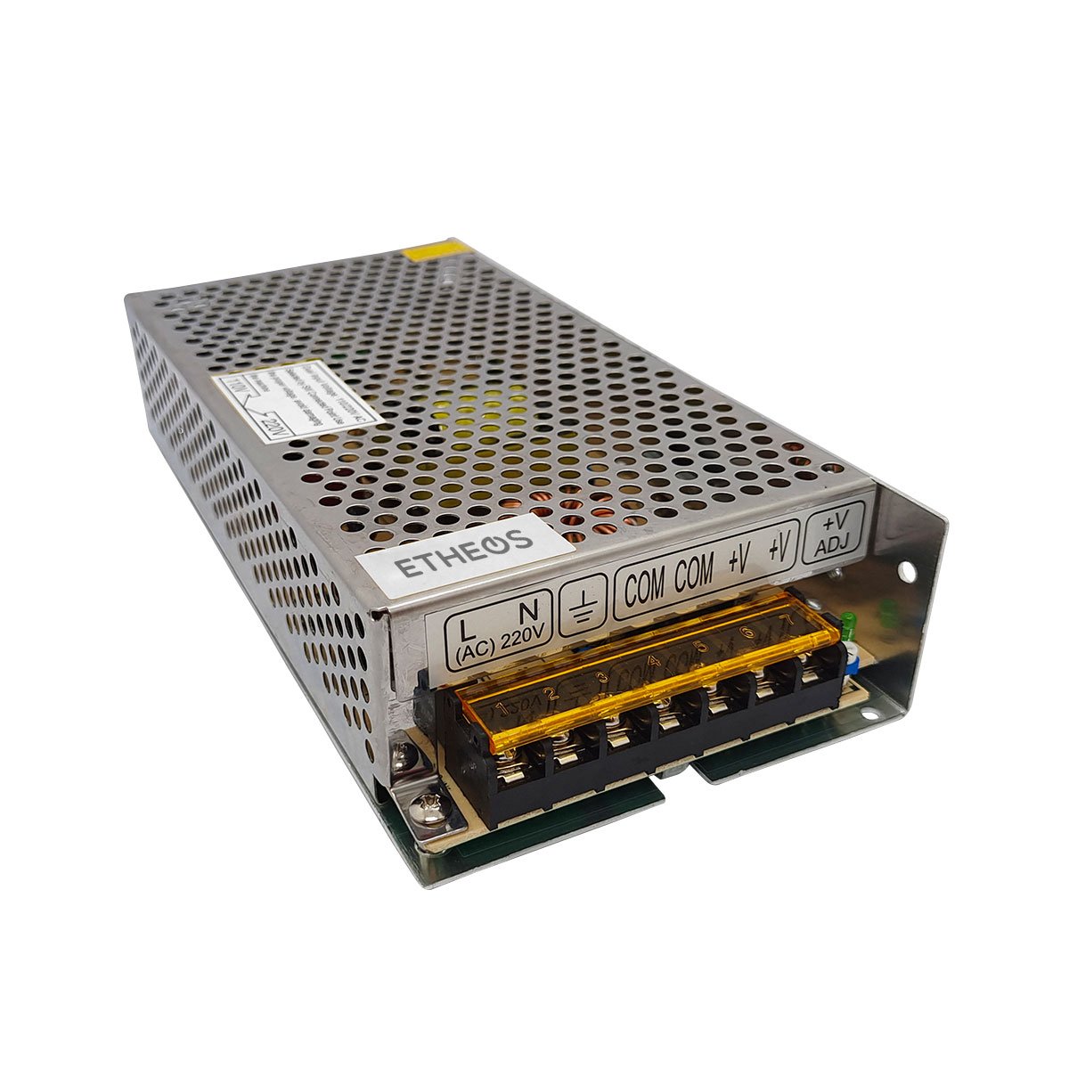 FUENTE METALICA SWITCHING 12V 10A