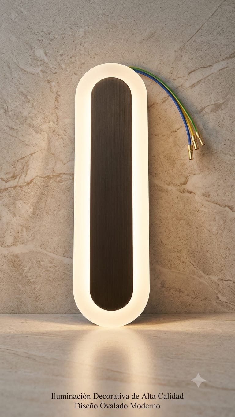 APLIQUE DE LUZ REFRACTARIA PARA PARED 30 CM CALIDO