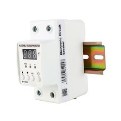 PROTECTOR DE TENSIÓN PARA RIEL DIN 40A VOLTAJE CONFIGURABLE